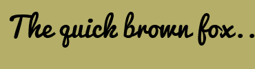 Image with Font Color CBC791 and Background Color B4AE68