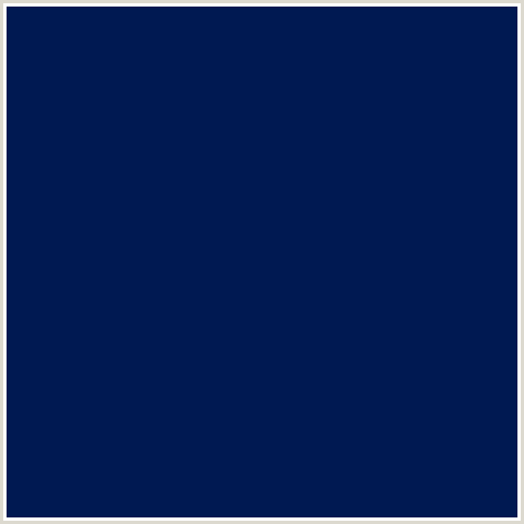 001952 Hex Color Image (BLUE, MIDNIGHT BLUE, STRATOS)