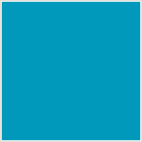0099BB Hex Color Image (BONDI BLUE, LIGHT BLUE)