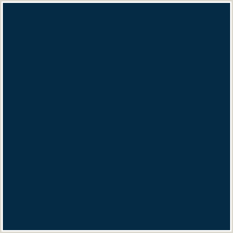 052B45 Hex Color Image (BLUE, BLUE WHALE, MIDNIGHT BLUE)