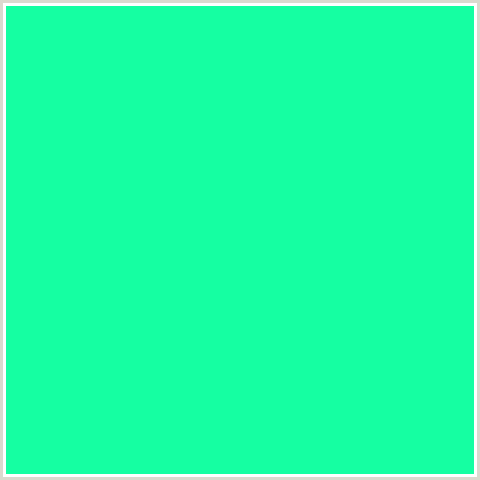 15FFA2 Hex Color Image (GREEN BLUE, SPRING GREEN)