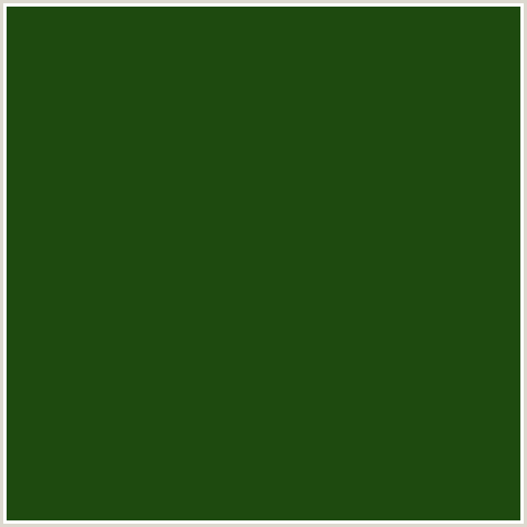 1E4A0F Hex Color Image (GREEN, GREEN HOUSE)