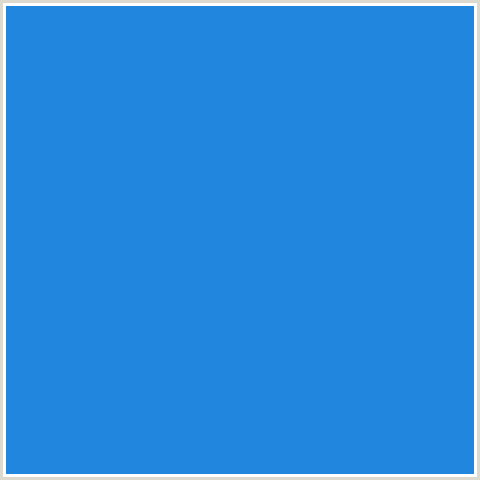 2187DE Hex Color Image (BLUE, CURIOUS BLUE)