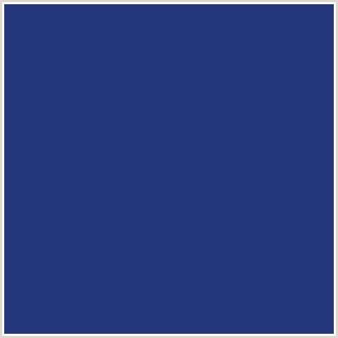 24367C Hex Color Image (BAY OF MANY, BLUE, MIDNIGHT BLUE)