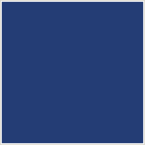 243D75 Hex Color Image (ASTRONAUT, BLUE, MIDNIGHT BLUE)