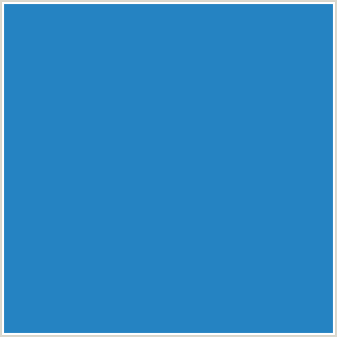 2583C2 Hex Color Image (BLUE, CURIOUS BLUE)