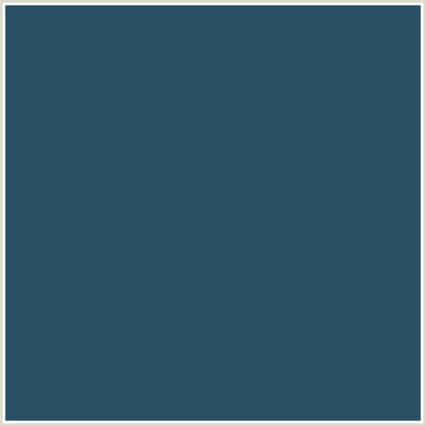284F63 Hex Color Image (BLUE, MIDNIGHT BLUE, SAN JUAN)