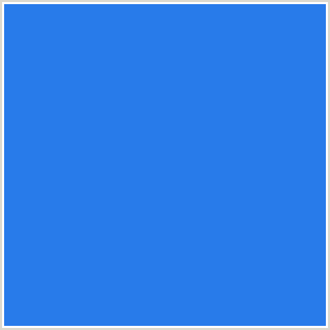 287BEA Hex Color Image (BLUE, ROYAL BLUE)