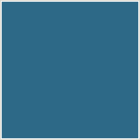 2D6987 Hex Color Image (BLUE, CALYPSO)