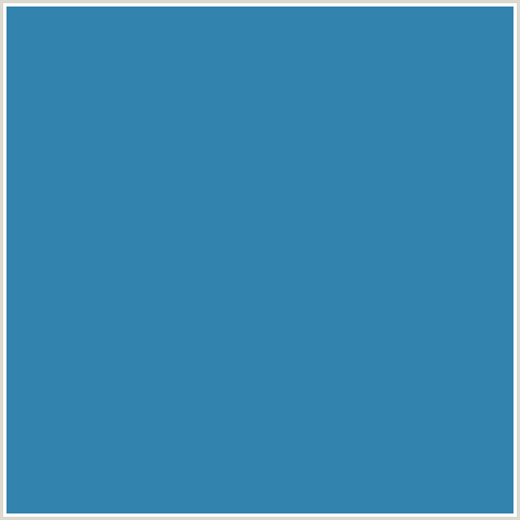 3383AF Hex Color Image (ASTRAL, BLUE)