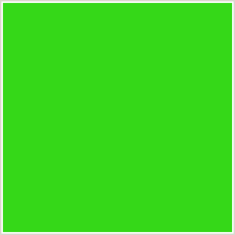 35D818 Hex Color Image (GREEN, LIMA)