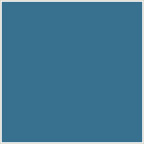 38708F Hex Color Image (BLUE, CALYPSO)