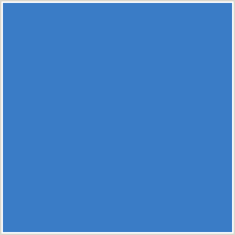 3A7CC6 Hex Color Image (BLUE, BOSTON BLUE)