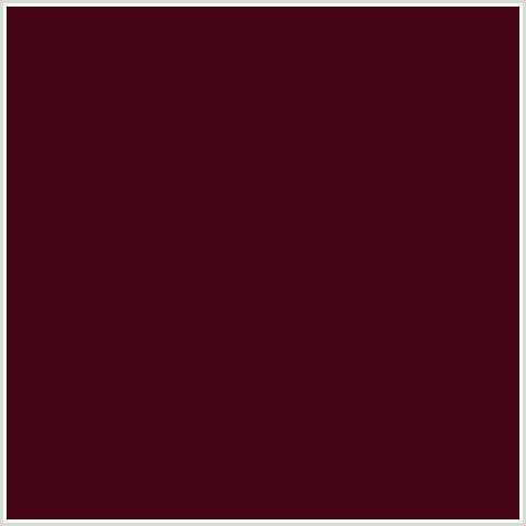 470618 Hex Color Image (BULGARIAN ROSE, RED)