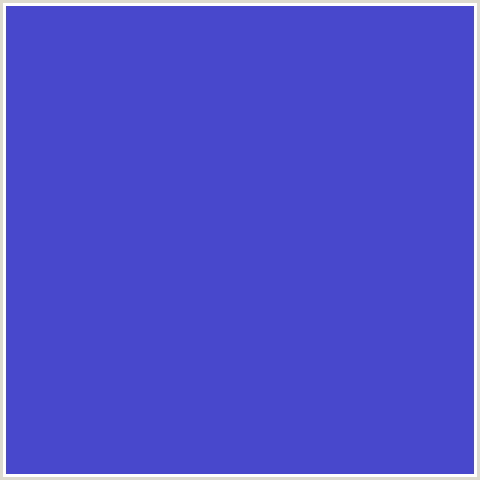 4848CD Hex Color Image (BLUE, INDIGO)