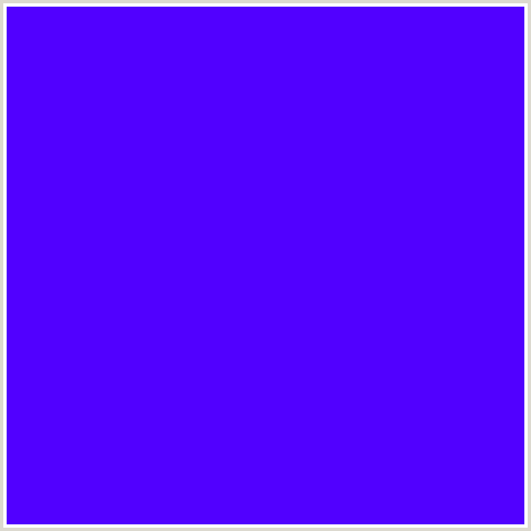 5100FF Hex Color Image (BLUE VIOLET, ELECTRIC VIOLET)