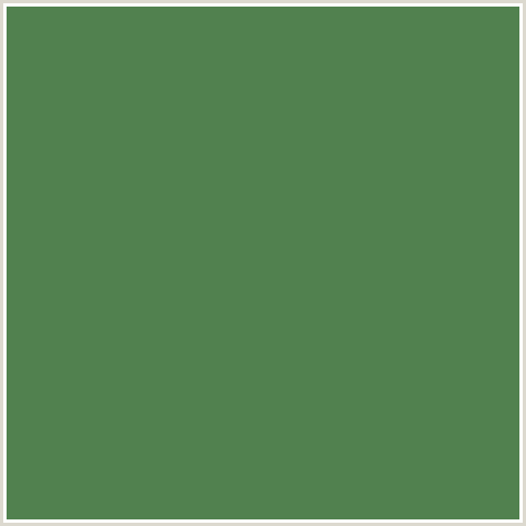 51814F Hex Color Image (GREEN, HIPPIE GREEN)