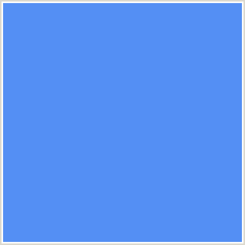 548FF4 Hex Color Image (BLUE, CORNFLOWER BLUE)