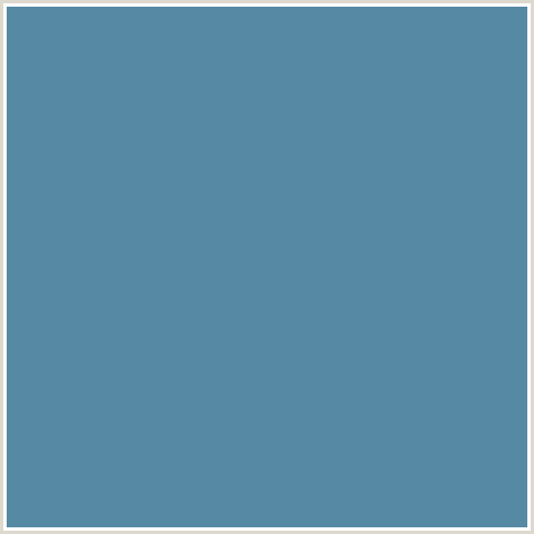 5689A4 Hex Color Image (BLUE, HORIZON)