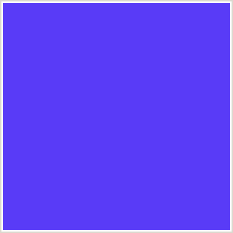 593BF7 Hex Color Image ()