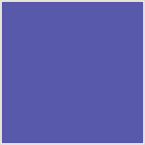 5959AB Hex Color Image (BLUE, SCAMPI)