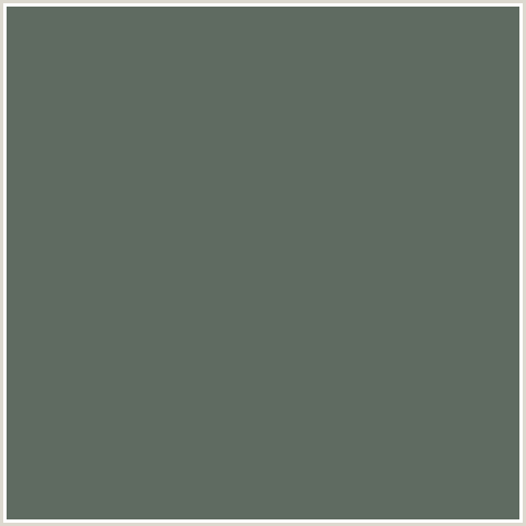 5F6B61 Hex Color Image (CORDUROY, GREEN)