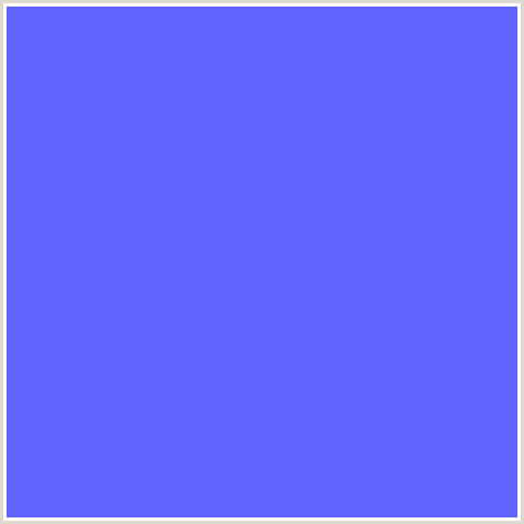 6262FD Hex Color Image (BLUE, CORNFLOWER BLUE)