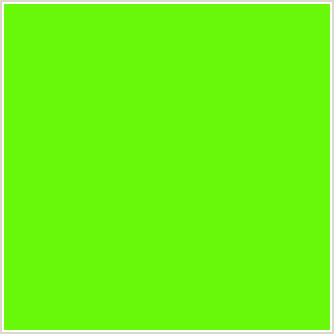 67F909 Hex Color Image (BRIGHT GREEN, GREEN)