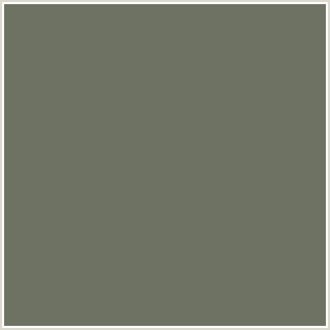 6E7262 Hex Color Image (GREEN YELLOW, LIMED ASH)