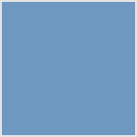 6F98C1 Hex Color Image (BLUE, SHIP COVE)