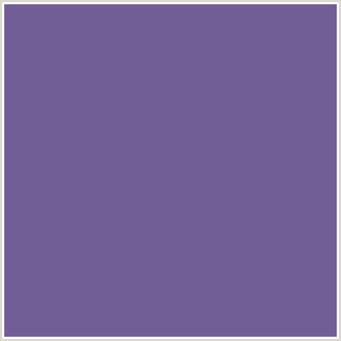 725E97 Hex Color Image (BLUE VIOLET, KIMBERLY)