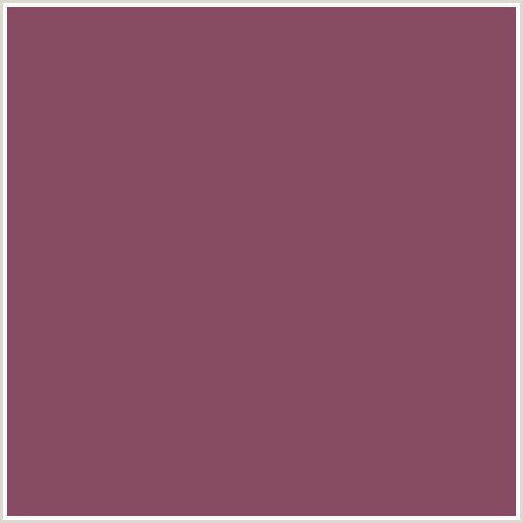 874C62 Hex Color Image (CANNON PINK, CRIMSON, MAROON, RED)