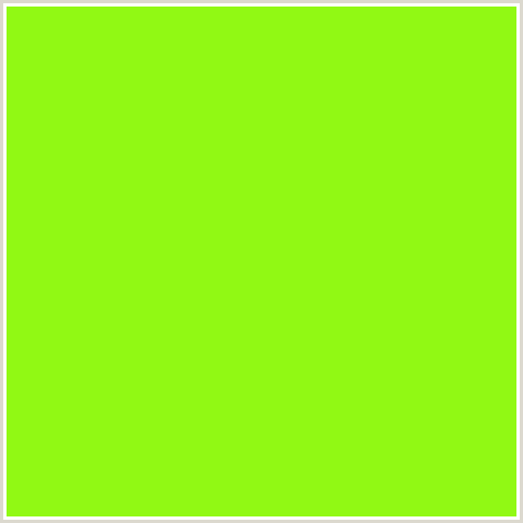 91F914 Hex Color Image (CHARTREUSE, GREEN YELLOW, LIME, LIME GREEN)