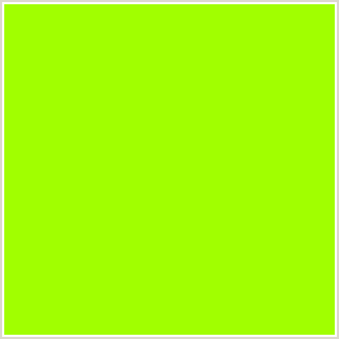 A1FF00 Hex Color Image (GREEN YELLOW, LIME, LIME GREEN)