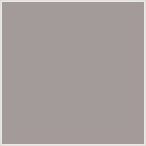 A39B9B Hex Color Image (DUSTY GRAY, RED)