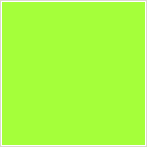 A5FF3A Hex Color Image (GREEN YELLOW)