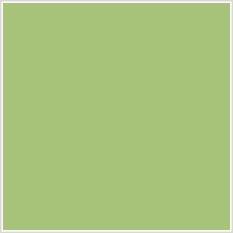 A7C379 Hex Color Image (GREEN YELLOW, OLIVINE)