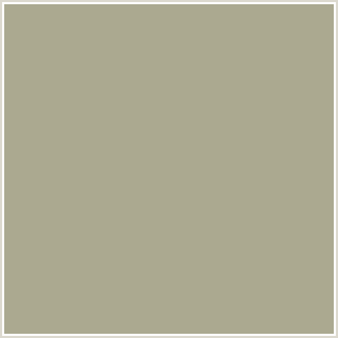 ABA990 Hex Color Image (GRAY OLIVE, YELLOW)
