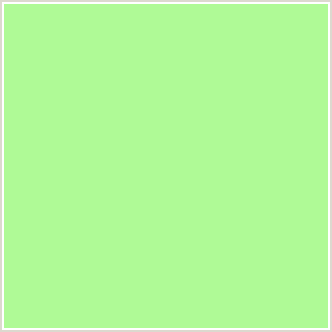 AFFA96 Hex Color Image (GREEN, MINT GREEN)