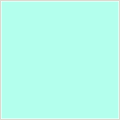 B3FFED Hex Color Image (AERO BLUE, BLUE GREEN)