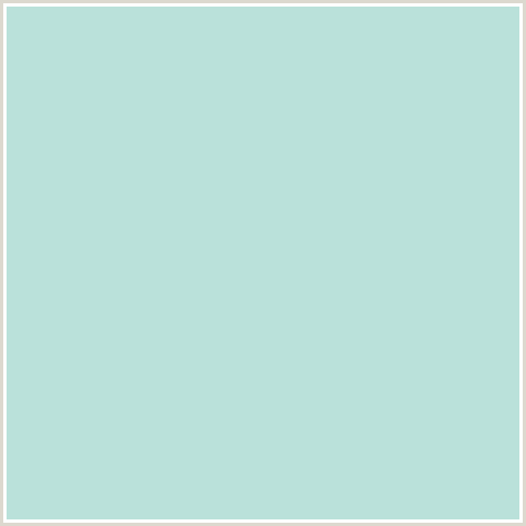 BAE1DA Hex Color Image (BLUE GREEN, ZIGGURAT)