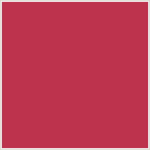 BD334E Hex Color Image (BRICK RED, RED)