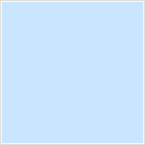 CAE5FF Hex Color Image (BLUE, ONAHAU)