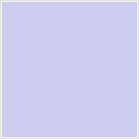 CCCCEE Hex Color Image (BLUE, PERIWINKLE GRAY)