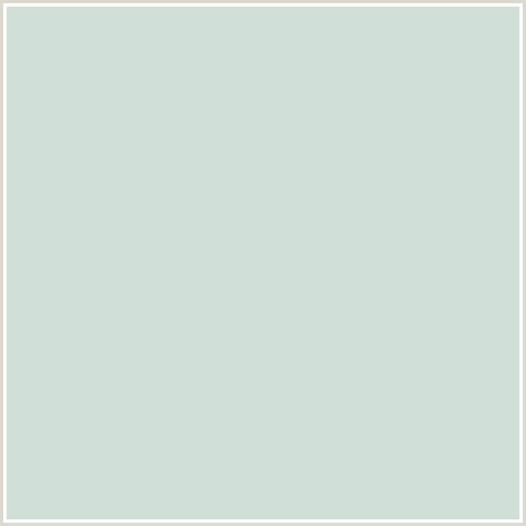 D0DFD7 Hex Color Image (GREEN BLUE, PARIS WHITE)