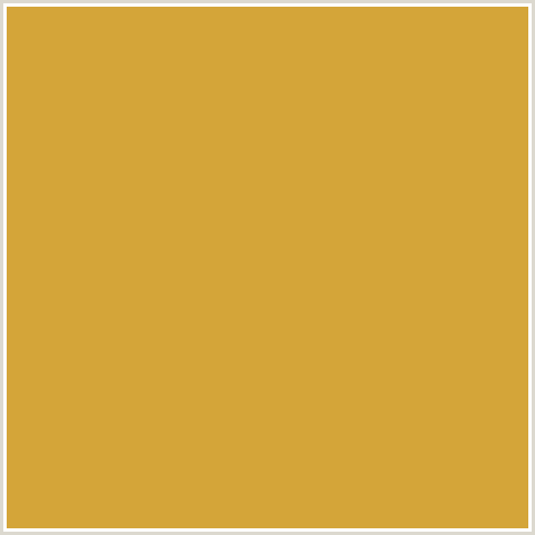 D4A539 Hex Color Image (OLD GOLD, YELLOW ORANGE)