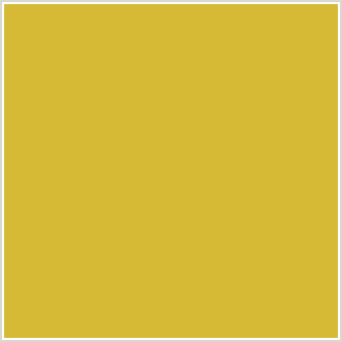 D6BA36 Hex Color Image (OLD GOLD, YELLOW)