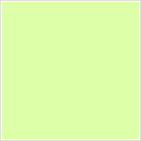 DCFFA7 Hex Color Image (GREEN YELLOW, REEF)