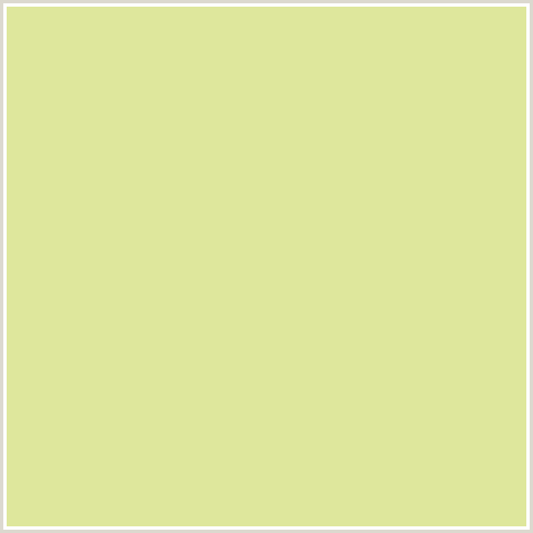 DEE79C Hex Color Image (YELLOW GREEN, ZOMBIE)