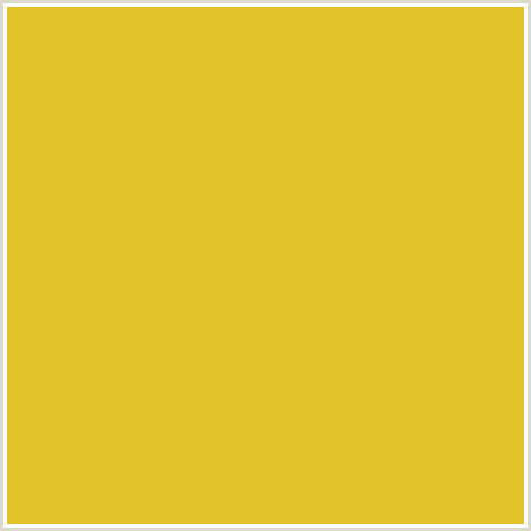 E1C22A Hex Color Image (SUNFLOWER, YELLOW)